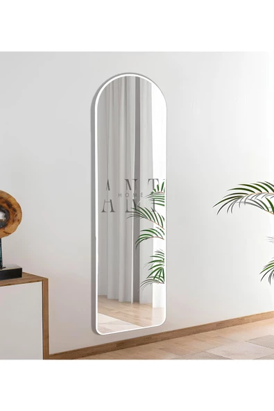 ant home dekoratif boy ayna, mdf oval kesim boy ayna, duvar aynası 165 X 45CM - Resim 4