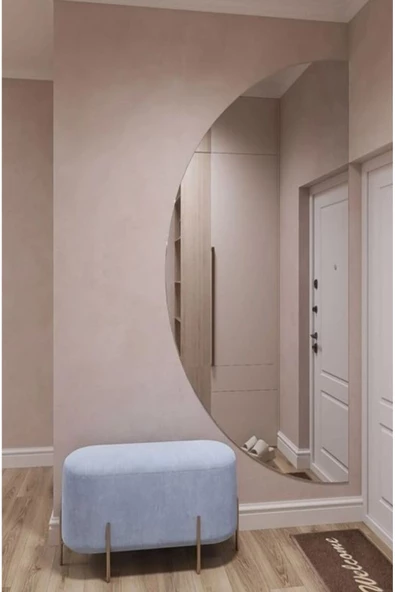 ant home 120 x 60 cm Model NES Dekoratif Ayna, Konsol Aynası, Hol Aynası, Dresuar Aynası - 2