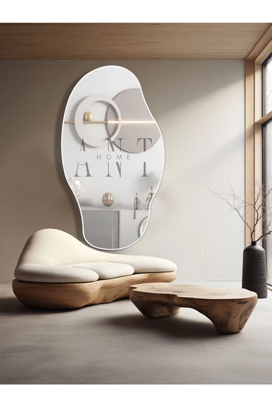 ant home KLAS BOY AYNA / DUVAR BOY AYNASI / SALON AYNASI / KONSOL AYNASI / HOL AYNASI / 150 X 80 CM - 3