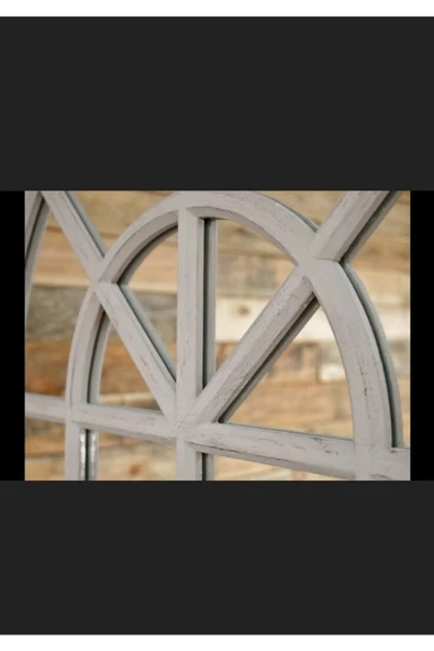 CG HOME Pencere Model Ayna Duvar Aynası Salon Aynası Dressuar Aynası - 3