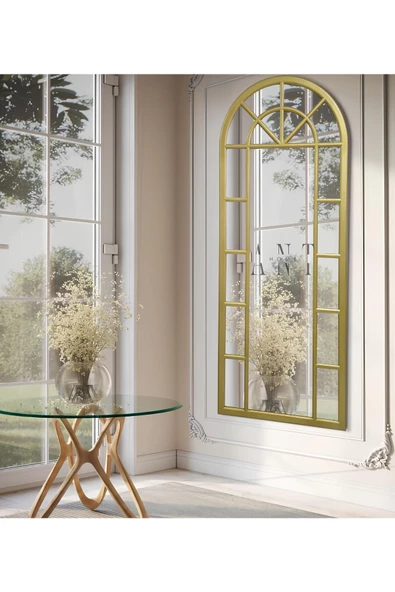 ant home Pencere Model Ayna Duvar Aynası Salon Aynası Dressuar Aynası - 4