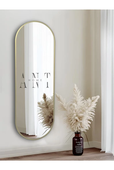 ant home Boy Aynası 180cm X 60 Cm Elips Ayna - Resim 2