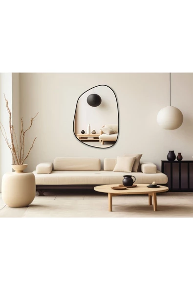CG HOME Asimetrik Ayna, Konsol Aynası, Dresuar Aynası, Duvar Aynası - 4