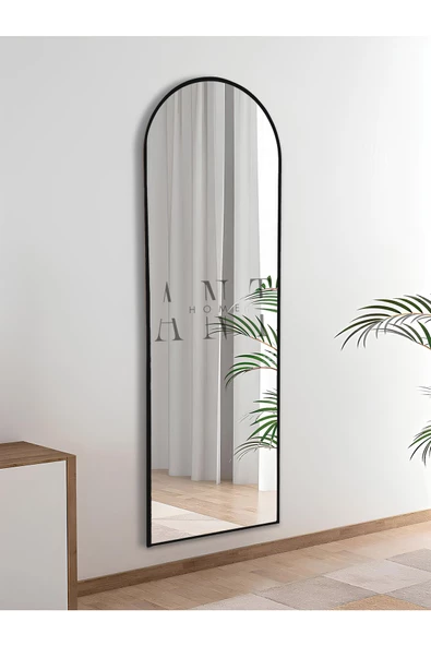 ant home dekoratif ayna oval boy ayna duvar aynası 180x60 cm - 3