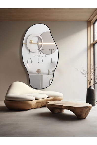 ant home KLAS BOY AYNA / DUVAR BOY AYNASI / SALON AYNASI / KONSOL AYNASI / HOL AYNASI / 150 X 80 CM - Resim 2