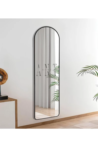 ant home dekoratif boy ayna, mdf oval kesim boy ayna, duvar aynası 165 X 45CM - 3