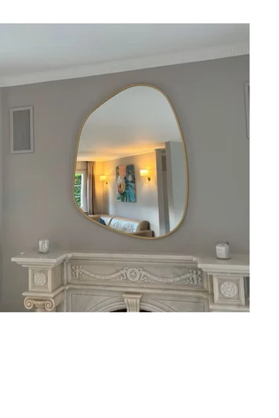 CG HOME Asimetrik Ayna, Konsol Aynası, Dresuar Aynası, Duvar Aynası - 2