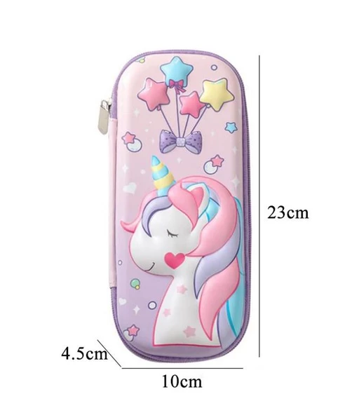 Valkyrie 3 Boyutlu Yıldız Balon Unicorn Su Geçirmez Kalem Kutusu - 5