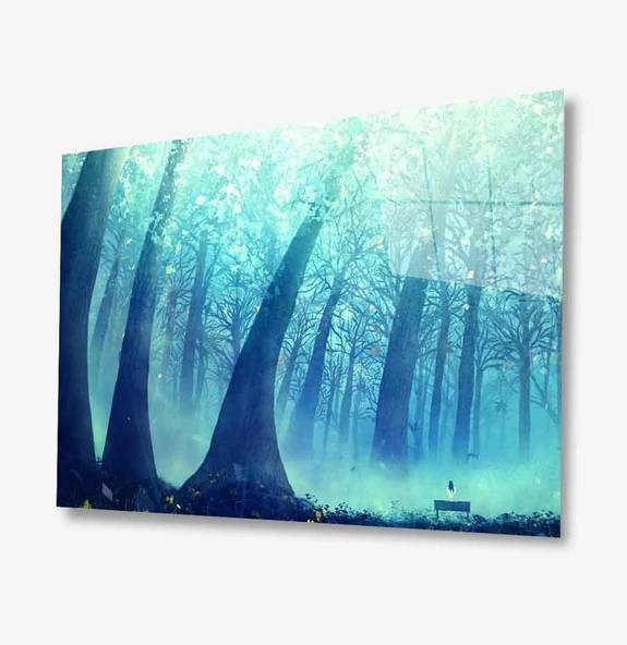 Manzara Dekoratif ve Modern Cam Tablo ürün görseli