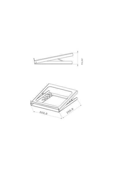 HERO DİZAYN 10-15 Inch 4 Kademeli Tablet Notebook Standı - 4