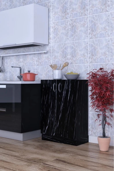 mokaparkavm Kapaklı Geniş Raflı Pratik Çok Amaçlı Dolap