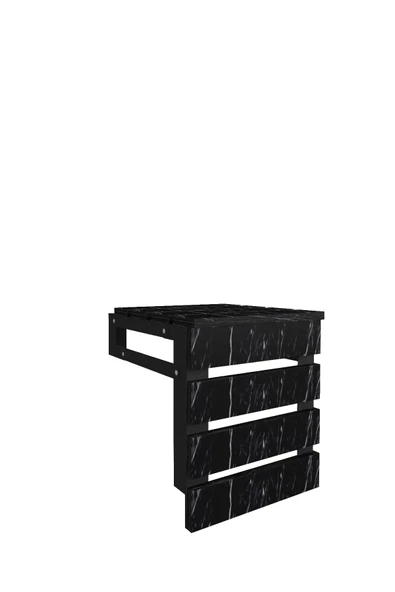 mokaparkavm Katlanabilir Duvara Monte Demir  Çok Amaçlı  Tabure - 4