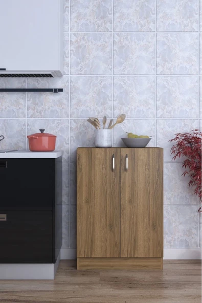 mokaparkavm Kapaklı  Geniş Raflı Pratik Çok Amaçlı Dolap - Resim 2