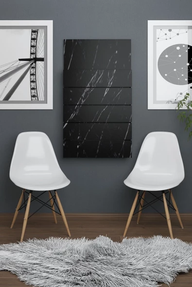 mokaparkavm Duvara Monte Katlanır Dikdörtgen 2 Kişilik Mutfak Masası Pratik Çalışma Masası - Resim 4