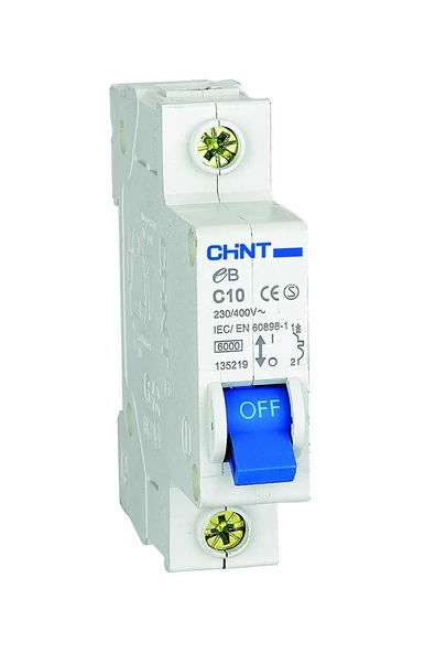 Chint - 186422 40A 1 Kutup C Tip 4.5 kA Otomatik Sigorta