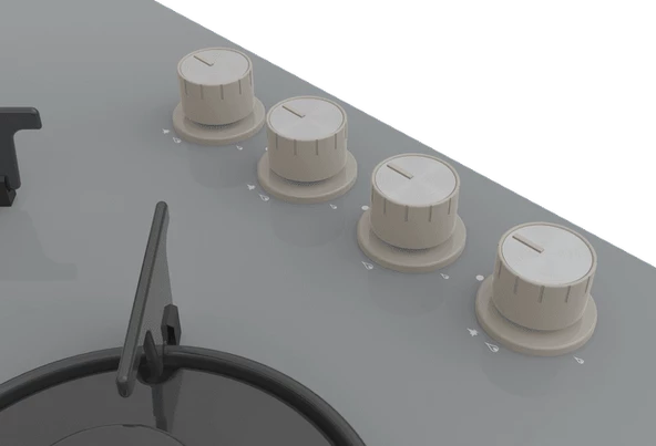 Termikel Ankastre Ocak BH P6194C A - Resim 2