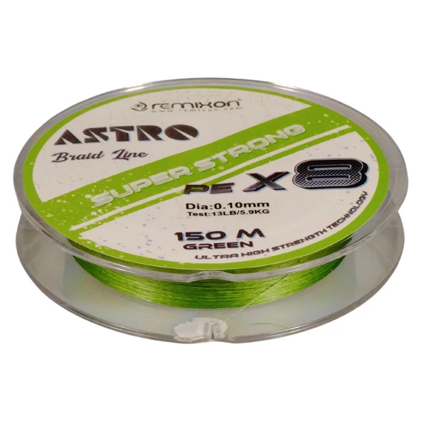 Remixon Astro 8B Green 150m İp Misina Kalınlık (mm) : 0,20mm - Resim 3