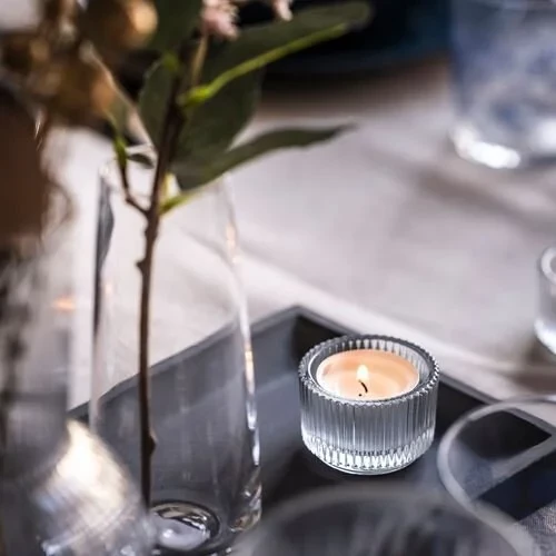 SUMUHOME GLIMMA TEALIGHT MUM BEYAZ 4 SAAT 100 ADET - 2