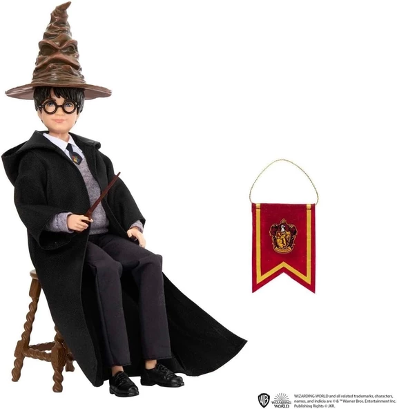 Harry Potter ve Seçmen Şapka Figür Seti HND78 - 3