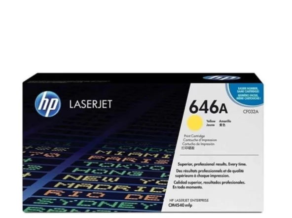 Hp 646A-CF032A Sarı Toner