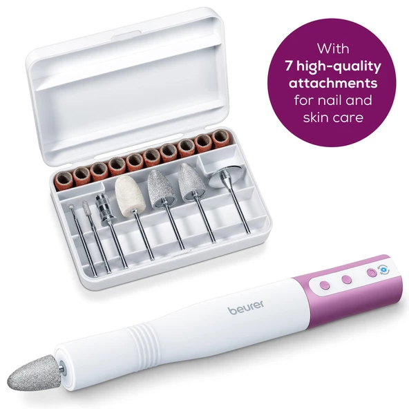 BEURER MP 52 MANİKÜR/PEDİKÜR SETİ KALEM TİPİ USB-C BAĞLANTILI - 4