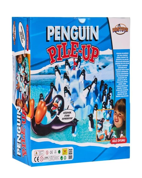 Dostoys Penguin Pile Up Kutu Oyunu - 2