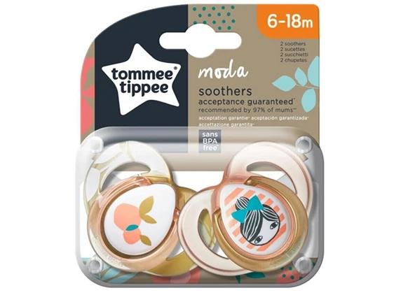Tommee Tippee Emzik (2 Li Pk) Moda (6-18 Ay) Kız - 2