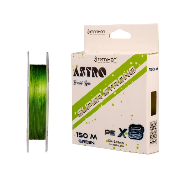 Remixon Astro 8B Green 150m İp Misina Kalınlık (mm) : 0,10mm