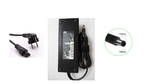 HP 135W 19,5V 6,9A Notebook Adaptör HSTNN-DA01 - 2
