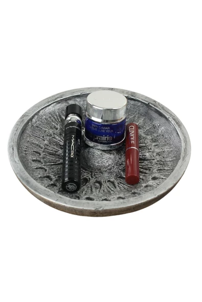 Evene Makyaj Organizeri Gümüş Eskitme Renk Kozmetik Makyaj Düzenleyici Model 6 ürün görseli 1