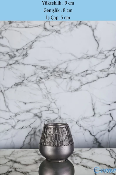 Evene Makyaj Organizeri Makyaj Fırçalığı Makyaj Organizer Düzenleyici Gümüş Eskitme Renk Model 3 - Resim 2