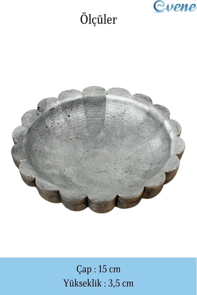 Evene Makyaj Organizeri Gümüş Eskitme Kozmetik Makyaj Düzenleyici Çiçek Model - Resim 2