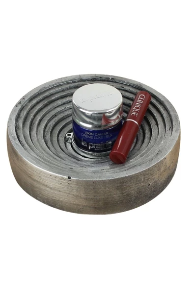 Evene Makyaj Organizeri Gümüş Eskitme Renk Kozmetik Makyaj Düzenleyici Model 2 - Resim 2