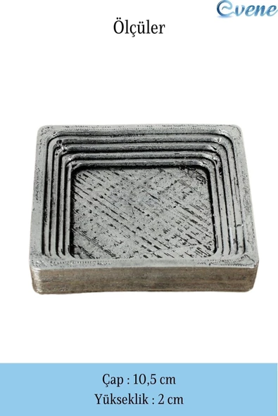 Evene Makyaj Organizeri Gümüş Eskitme Renk Kozmetik Makyaj Düzenleyici Model 4 - Resim 2