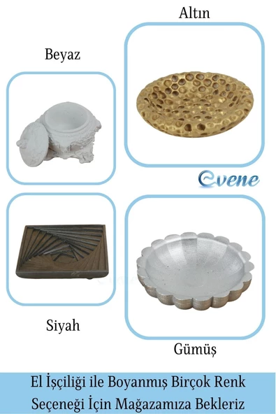 Evene Makyaj Organizeri Altın Renk Kozmetik Makyaj Düzenleyici Üçgen Model - 5