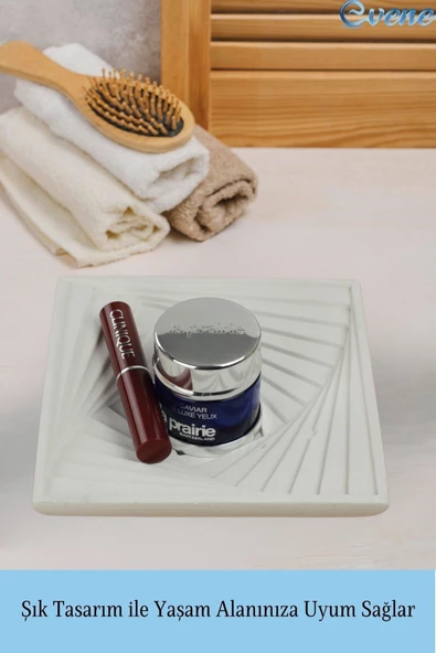 Evene Makyaj Organizeri Beyaz Renk Kozmetik Makyaj Düzenleyici Model 3 - Resim 4