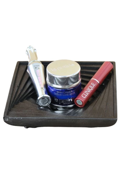 Evene Makyaj Organizeri Siyah Renk Kozmetik Makyaj Düzenleyici Model 3 ürün görseli 1