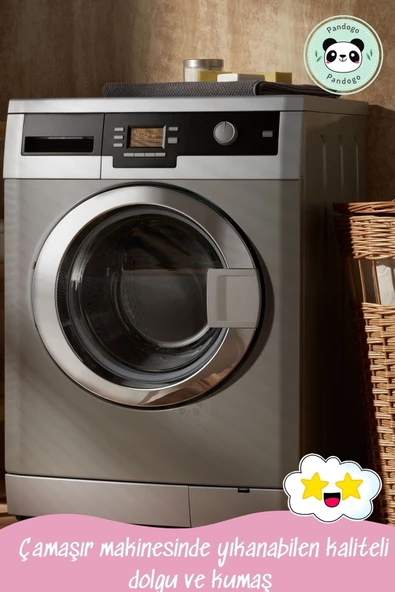 Pandogo Kedi Yatağı Evcil Hayvan Kedi Minderi 50x35 Cm Evcil Hayvan Minder Kırmızı - Resim 8