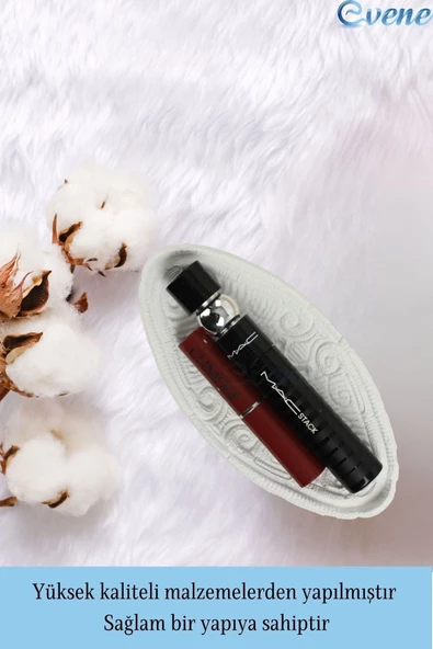 Evene Makyaj Organizeri Beyaz Renk Kozmetik Makyaj Düzenleyici Model 7 - Resim 2