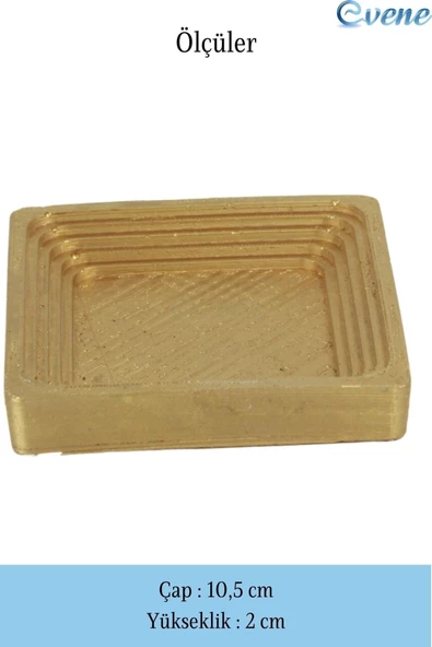 Evene Makyaj Organizeri Altın Renk Kozmetik Makyaj Düzenleyici Model 4 - Resim 2