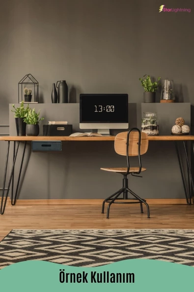 StarLightning Gizli Çekmece Organizer Masa Altı Saklama Kabı Siyah Renk Model 1 - Resim 7