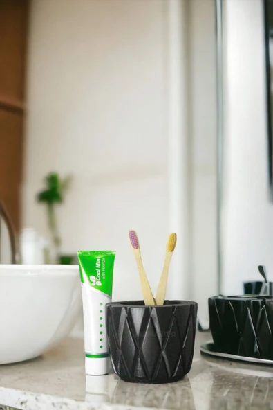 Star Master Diş Fırçası Kabı Diş Fırçalığı Fırçalık Siyah Renk Model 18 ürün görseli 1