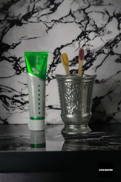 Star Master Diş Fırçası Kabı Diş Fırçalığı Fırçalık Gümüş Eskitme Renk Model 9 - Resim 2