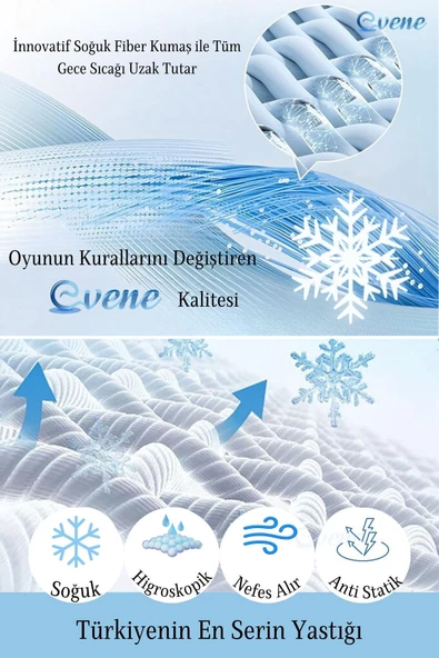 Evene Hamile Yastığı Destekli Soğuk Tutan Klima Özellikli Uyku Emzirme Gebelik Minderi Hamile Yatak 2,5 Kg - 2