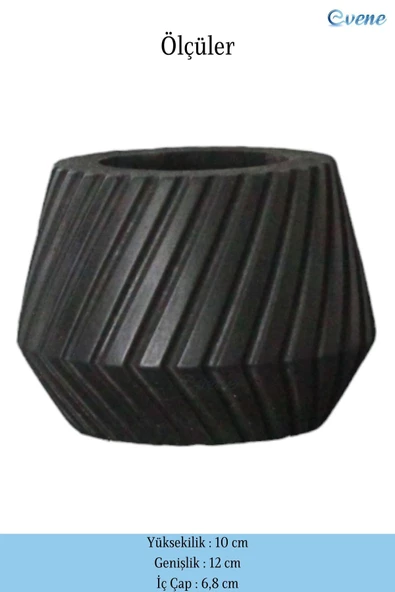 Evene Diş Fırçalığı Diş Fırçalık Diş Fırçası Standı Diş Fırçası Tutucu Siyah Model 21 - Resim 2