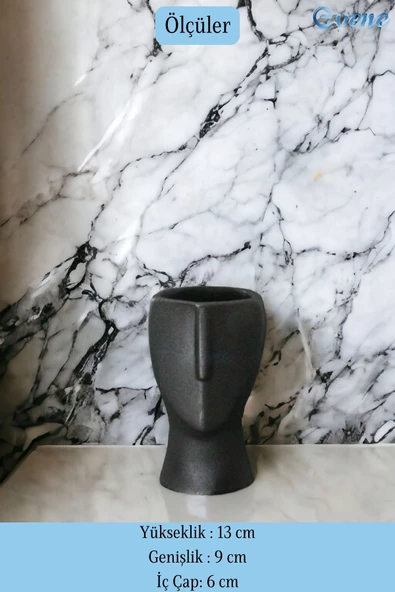 Evene Makyaj Organizeri Makyaj Fırçalığı Makyaj Organizer Düzenleyici Siyah Renk Model 23 - Resim 2