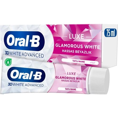 Oral-B Pro 3D White Advanced Luxe Glamorous White Diş Macunu 75 Ml - 2