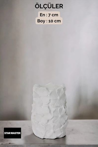 Star Master Diş Fırçası Kabı Diş Fırçalığı Fırçalık Beyaz Renk Model 16 - Resim 3