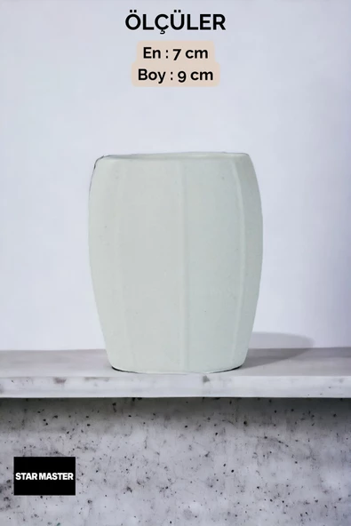 Star Master Diş Fırçası Kabı Diş Fırçalığı Fırçalık Beyaz Renk Model 13 - Resim 3