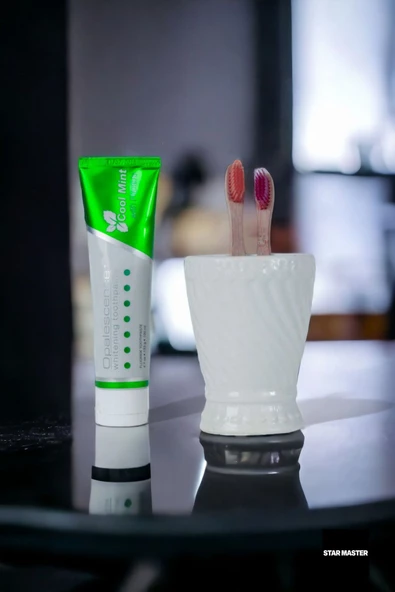 Star Master Diş Fırçası Kabı Diş Fırçalığı Fırçalık Beyaz Renk Model 14 - Resim 2